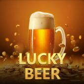 Lucky Bear mascot card game icon